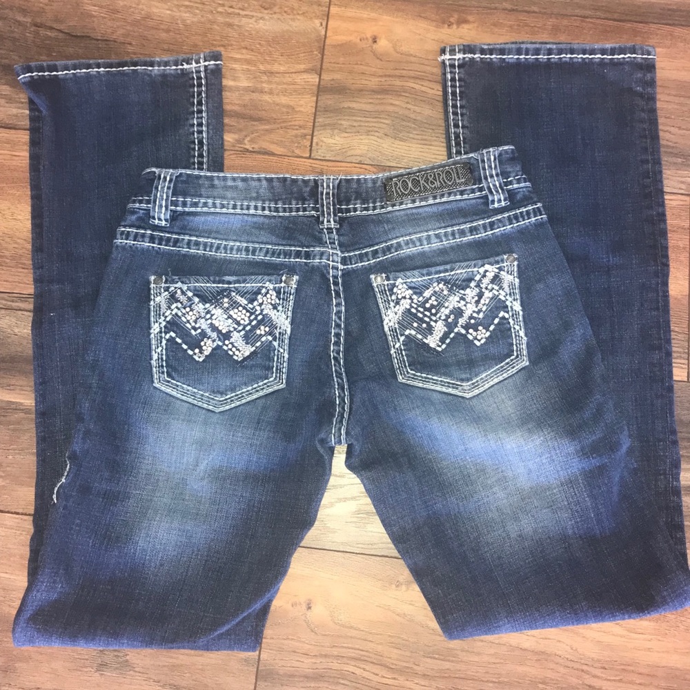 Rock and roll cowgirl jeans